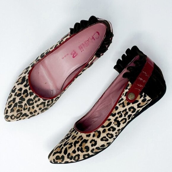 CHANEL Leopard Print Flats - Picture 1 of 11